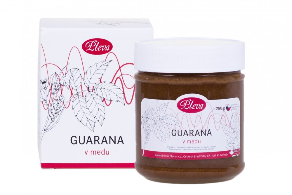 Pleva Guarana v medu, 250 g