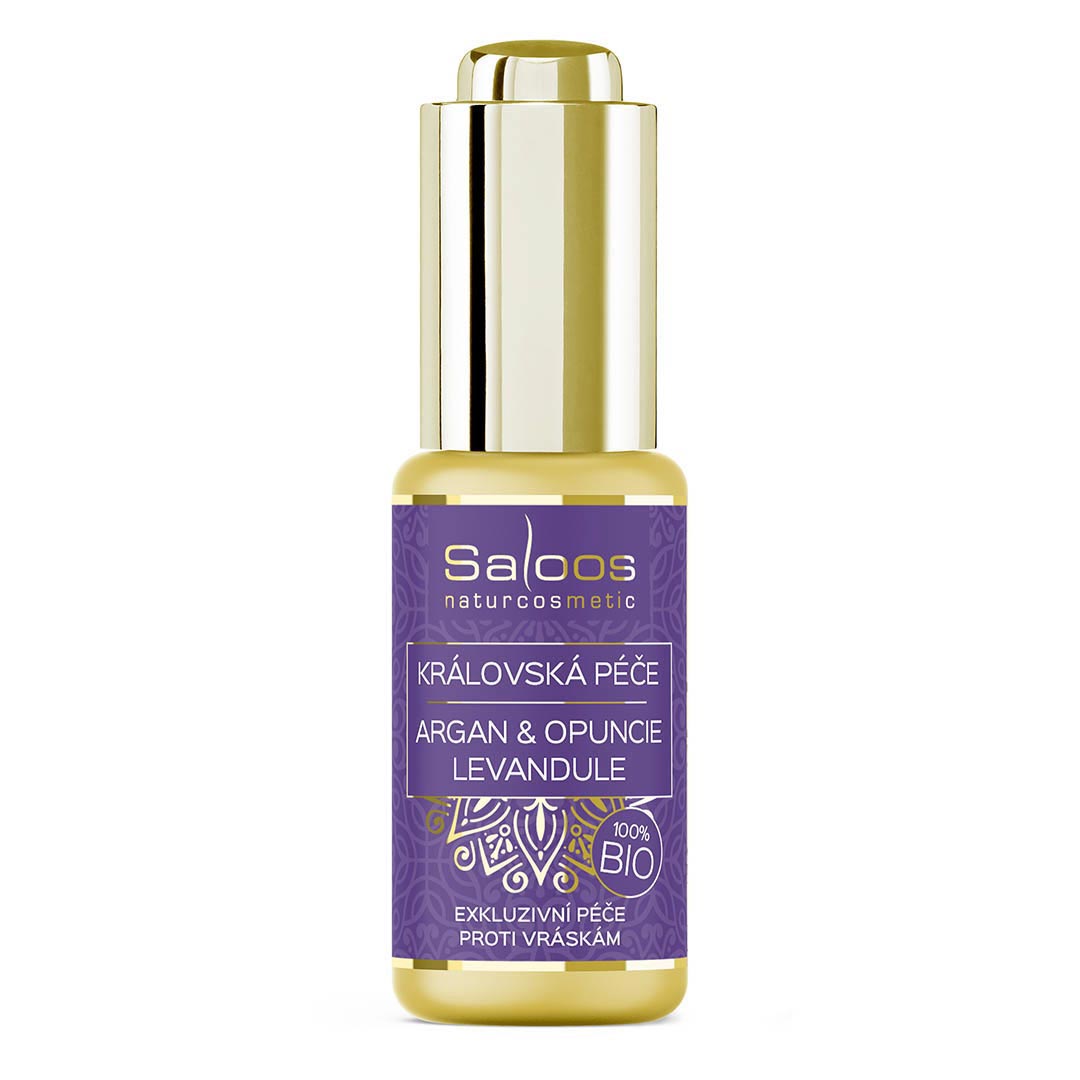 Saloos Královská péče Argan & Opuncie, Levandule 20 ml