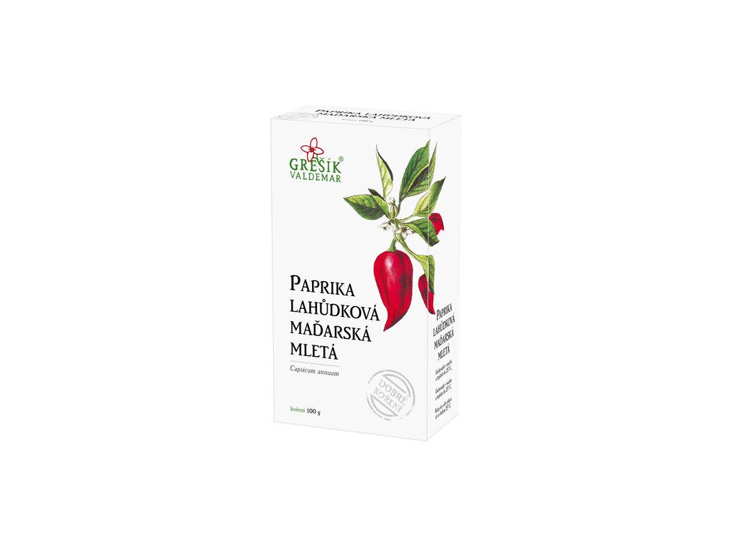 Valdemar Grešík - Natura s.r.o. Grešík Paprika lahůdková maďarská mletá 100 g
