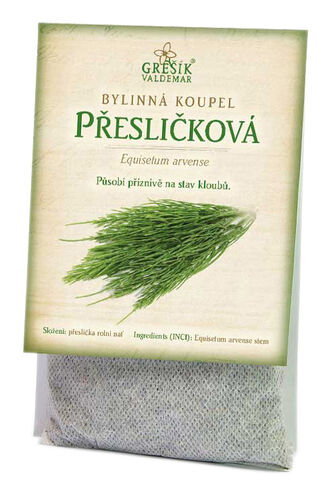 Valdemar Grešík - Natura s.r.o. Přesličková koupel 20 g GREŠÍK, Bylinná koupel