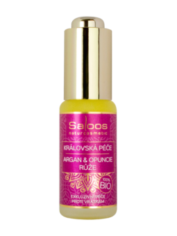 Pleťový olej Argan + Opuncie + Růže SALOOS Naturcosmetics 20 ml