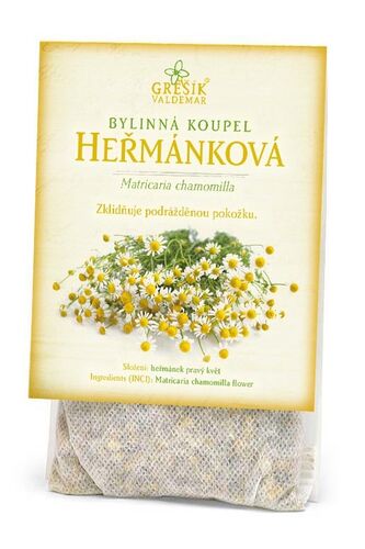 Valdemar Grešík - Natura s.r.o. Grešík Heřmánková koupel 20 g