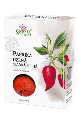 Valdemar Grešík - Natura s.r.o. Grešík Paprika uzená sladká mletá 40 g