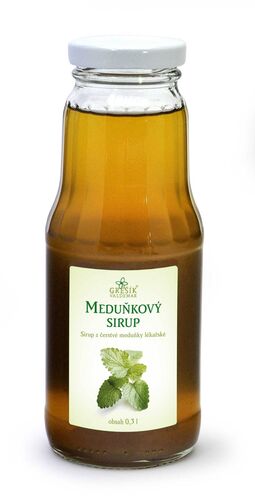 Valdemar Grešík - Natura s.r.o. Grešík Meduňkový sirup 0,3 l