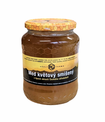 Valdemar Grešík - Natura s.r.o. Med květový smíšený 1 kg - Z