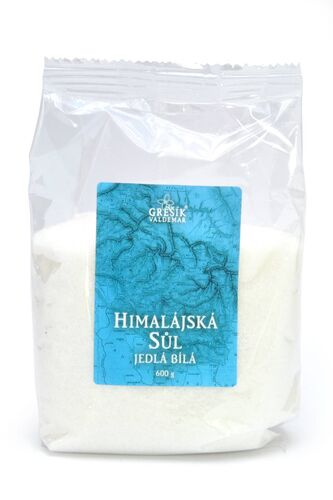 Valdemar Grešík - Natura s.r.o. Sůl Himalájská jedlá bílá 600 g GREŠÍK