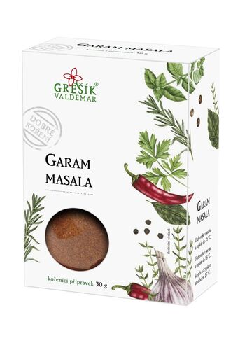 Valdemar Grešík - Natura s.r.o. Grešík Garam Masala 30 g