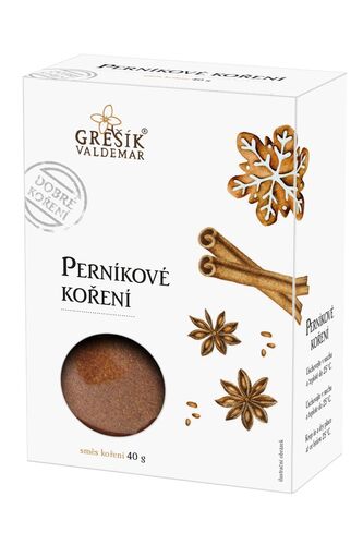 Valdemar Grešík - Natura s.r.o. Grešík Perníkové koření 40 g