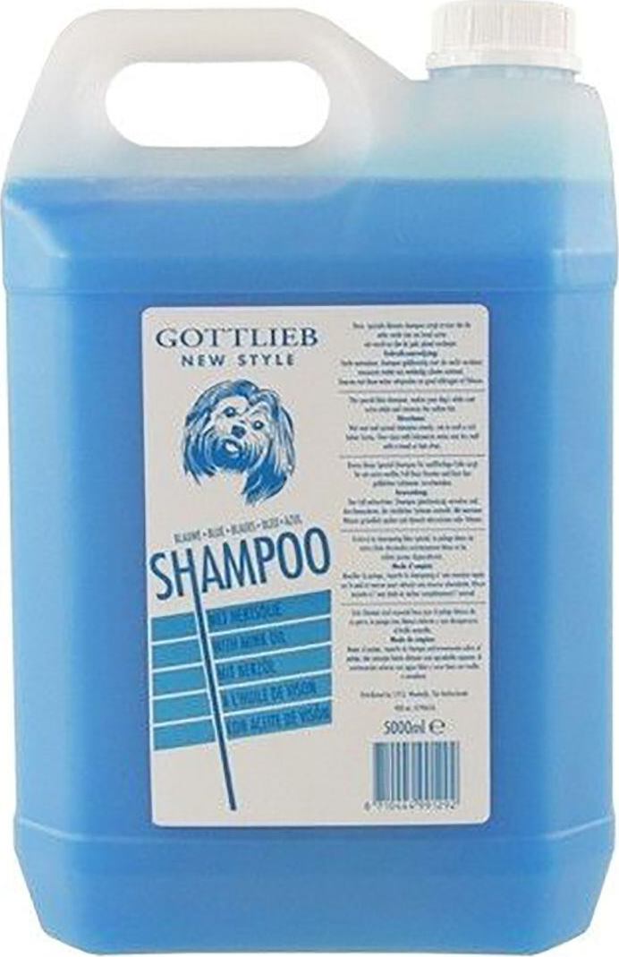Beeztees Gottlieb Blue šampon  5 l - vybělující s makadamovým olejem