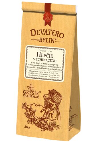 Valdemar Grešík - Natura s.r.o. Hepčík 50 g GREŠÍK Devatero bylin