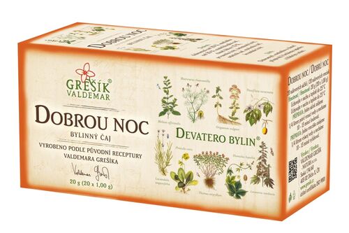 Valdemar Grešík - Natura s.r.o. Dobrou noc 20 n.s. GREŠÍK Devatero bylin