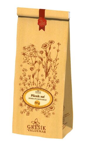 Valdemar Grešík - Natura s.r.o. Plicník nať 50 g GREŠÍK - S2