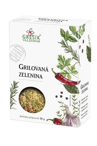 Valdemar Grešík - Natura s.r.o. Grešík Grilovaná zelenina 30 g