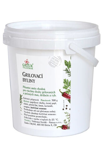 Valdemar Grešík - Natura s.r.o. Grešík Grilovací byliny 300 g