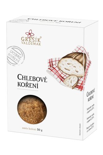 Valdemar Grešík - Natura s.r.o. Chlebové koření 50 g GREŠÍK Dobré koření