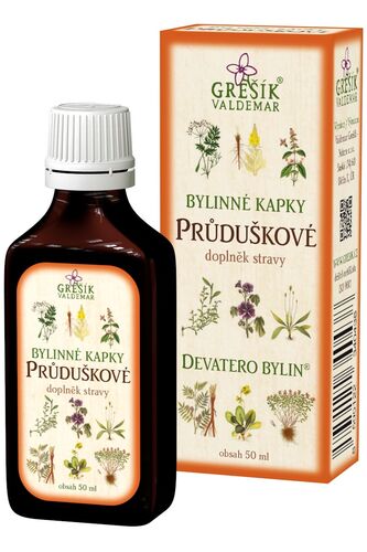 Valdemar Grešík - Natura s.r.o. Grešík Průduškové kapky 50 ml