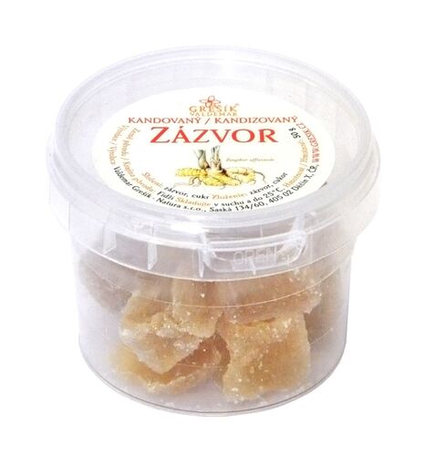 Valdemar Grešík - Natura s.r.o. Grešík Kandovaný zázvor 50 g