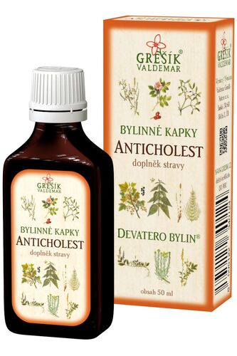 Valdemar Grešík - Natura s.r.o. Grešík Anticholest kapky 50 ml