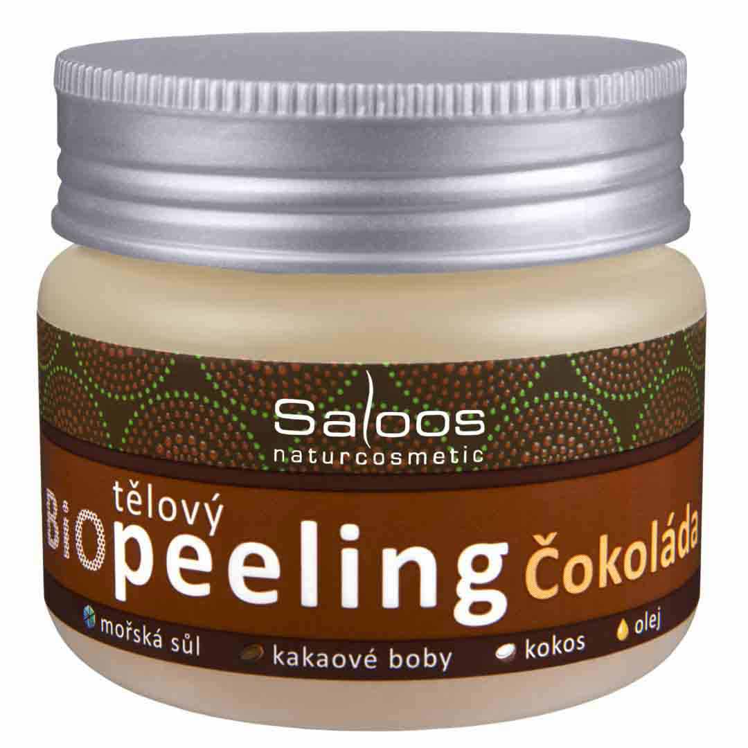 Saloos Tělový peeling čokoláda 140 ml
