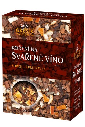 Valdemar Grešík - Natura s.r.o. Koření na svařené víno 50 g GREŠÍK