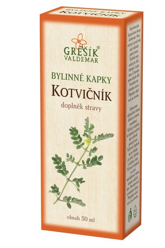 Valdemar Grešík - Natura s.r.o. Grešík Kotvičník kapky 50 ml