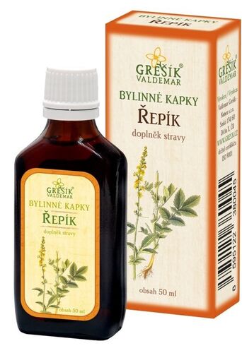 Valdemar Grešík - Natura s.r.o. Grešík Řepík kapky 50 ml