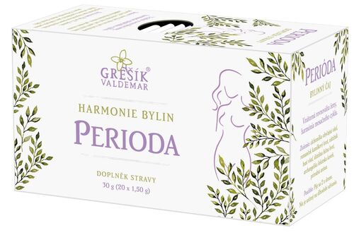 Valdemar Grešík - Natura s.r.o. Perioda 20 n.s. přebal GREŠÍK Harmonie bylin - Z