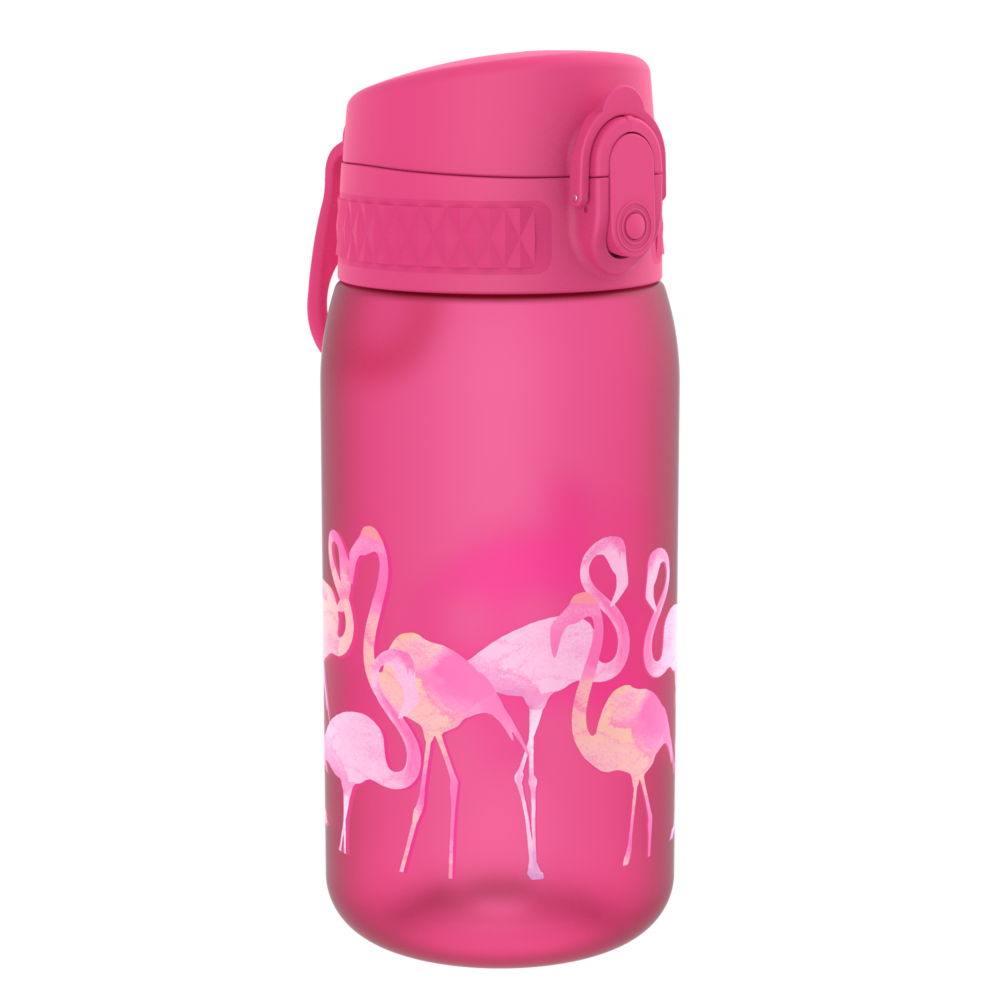 ion8 One Touch láhev Flamingos, 400 ml