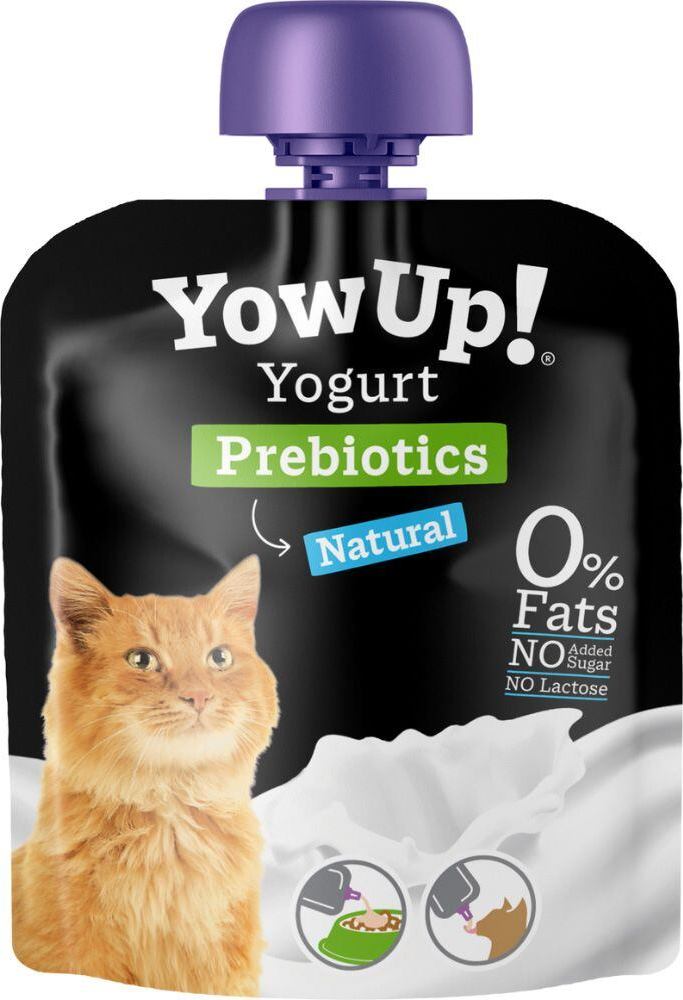 Dairy pet Yow Up! YOWUP! jogurtová kapsička PREBIOTICS pro kočky, 85 g