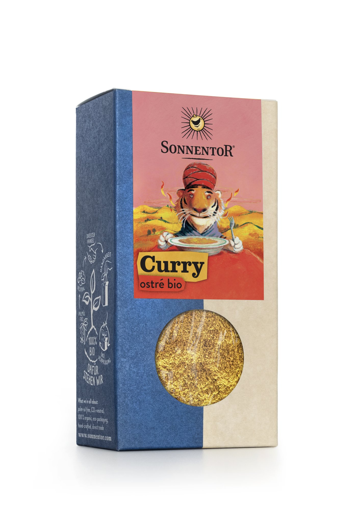 Sonnentor Curry ostré bio 50g