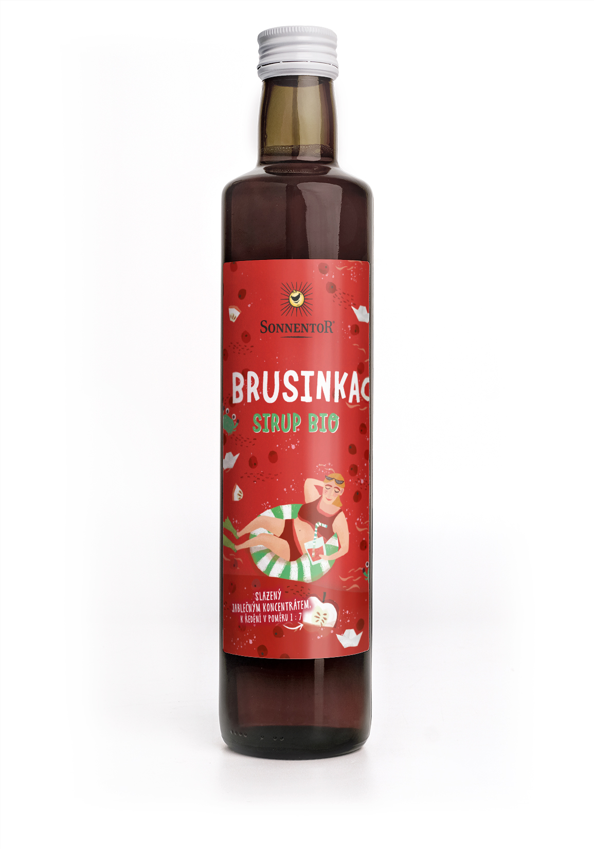 Sonnentor Brusinka sirup bio 500 ml
