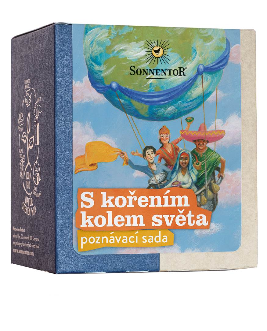 Sonnentor S kořením kolem světa - poznávací sada bio 50g