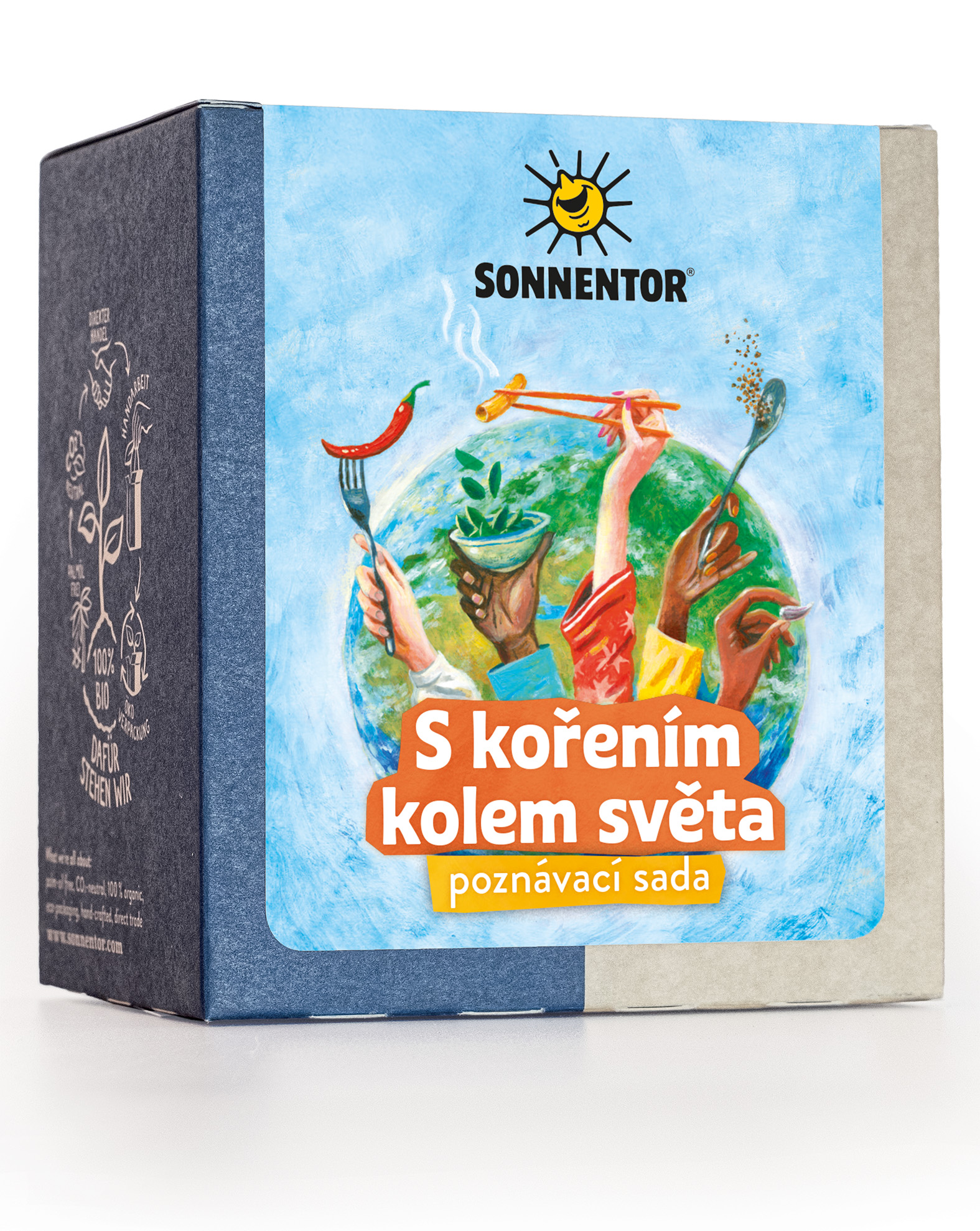 Sonnentor S kořením kolem světa - poznávací sada bio 50g