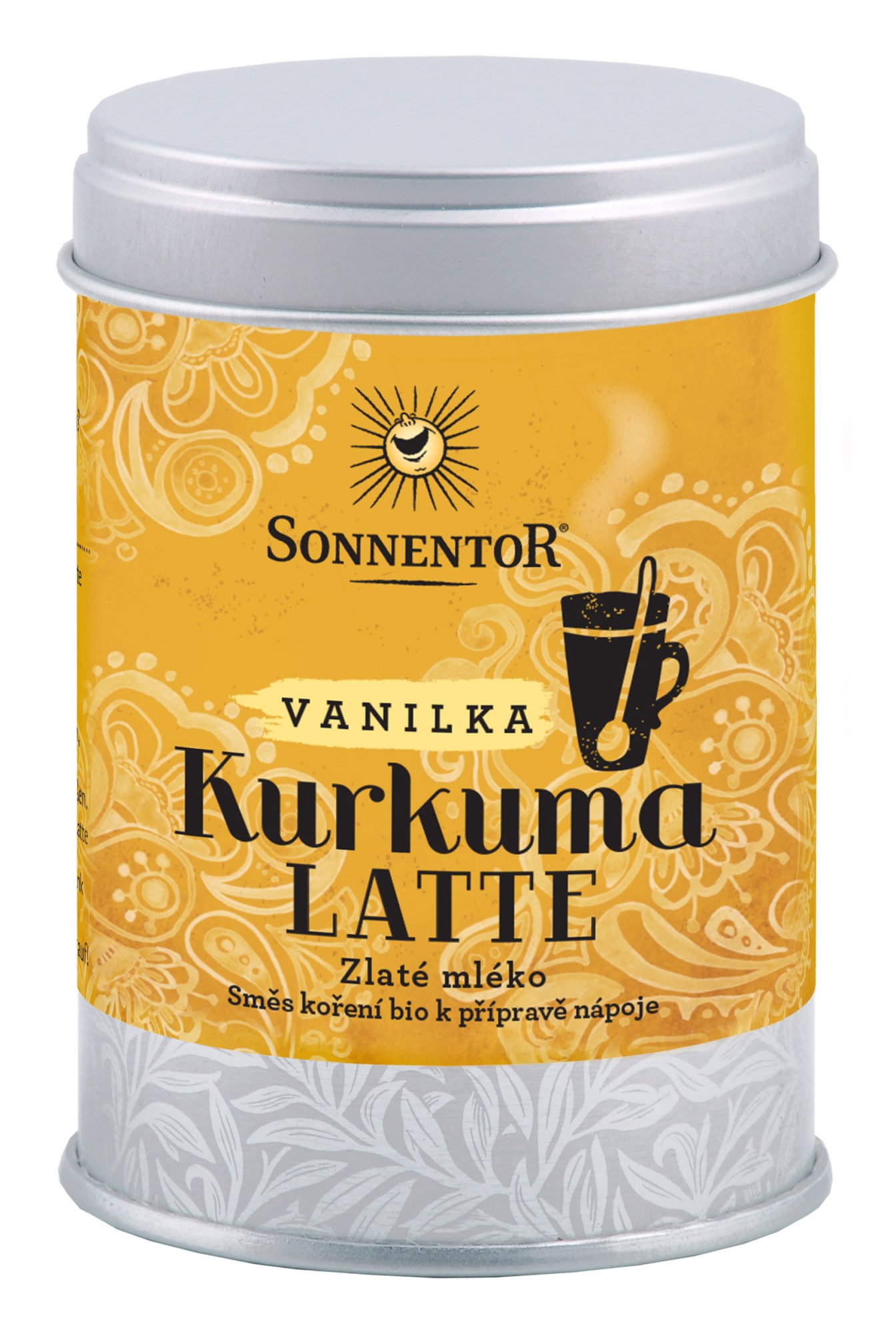Sonnentor Kurkuma Latte - vanilka bio 60g dóza