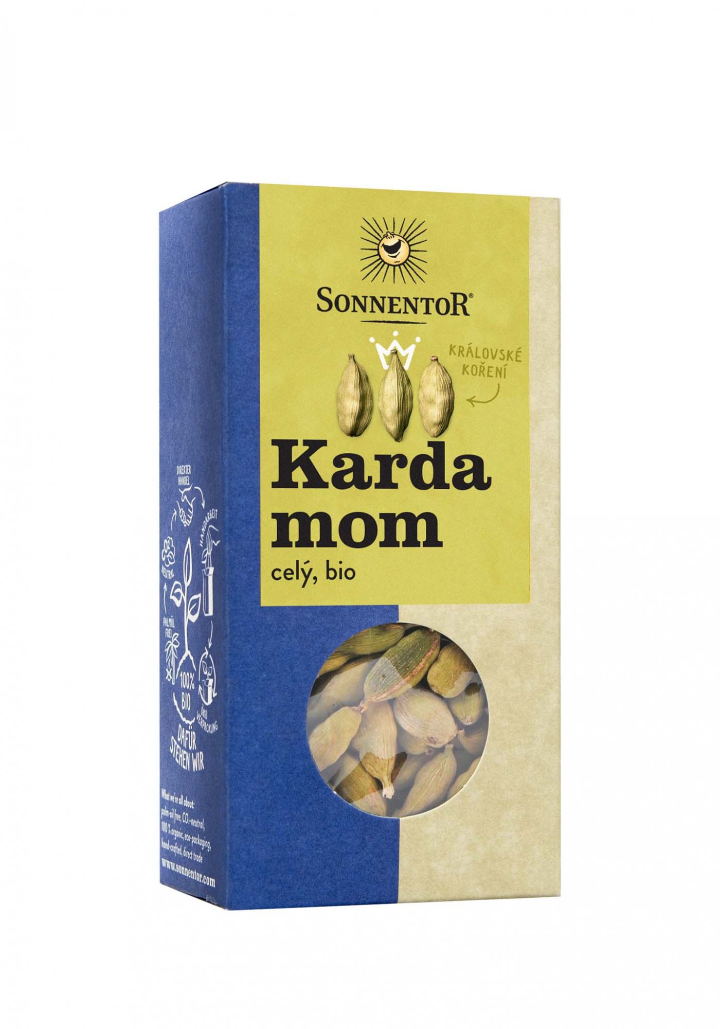 Sonnentor Kardamom bio, celý 40g