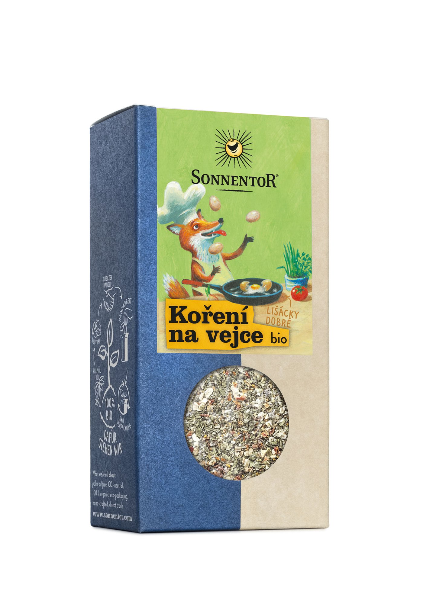 Sonnentor Koření na vejce bio 70g