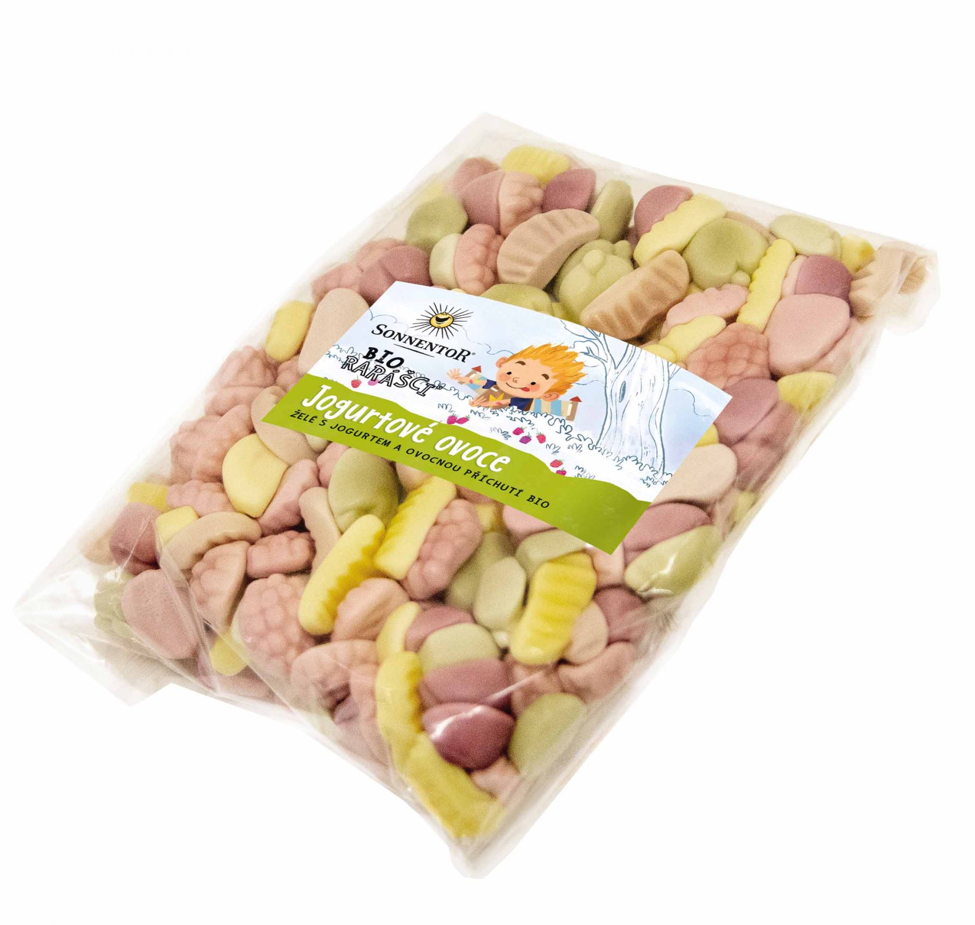 Sonnentor Jogurtové ovoce - želé s jogurtem a ovocnou příchutí bio 1kg