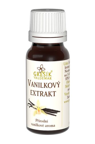 Valdemar Grešík - Natura s.r.o. Vanilkový extrakt 10 ml GREŠÍK