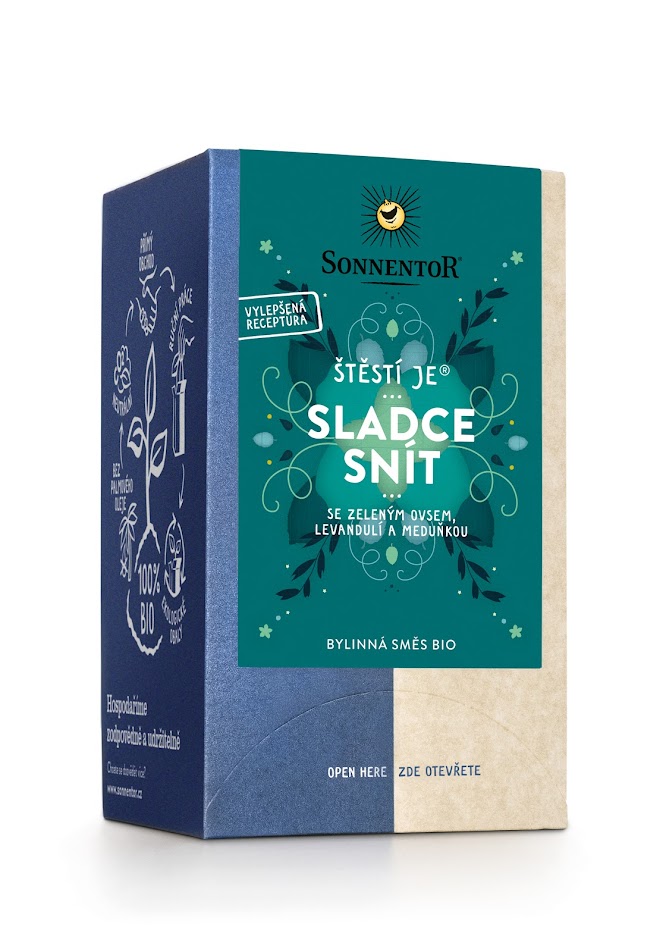 Sonnentor Štěstí je® sladce snít bio 27 g porc. dvoukomorový
