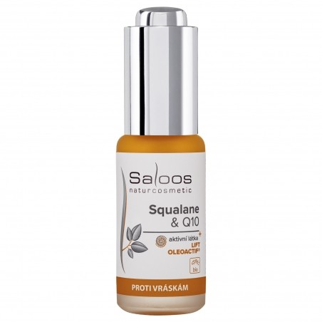 Rostlinný elixír BIO Squalene + Q10 SALOOS Naturcosmetics 20 ml