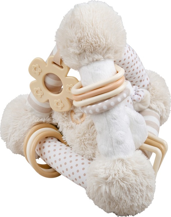 Bigjigs Baby Zasněný pejsek chrastítko pyramida