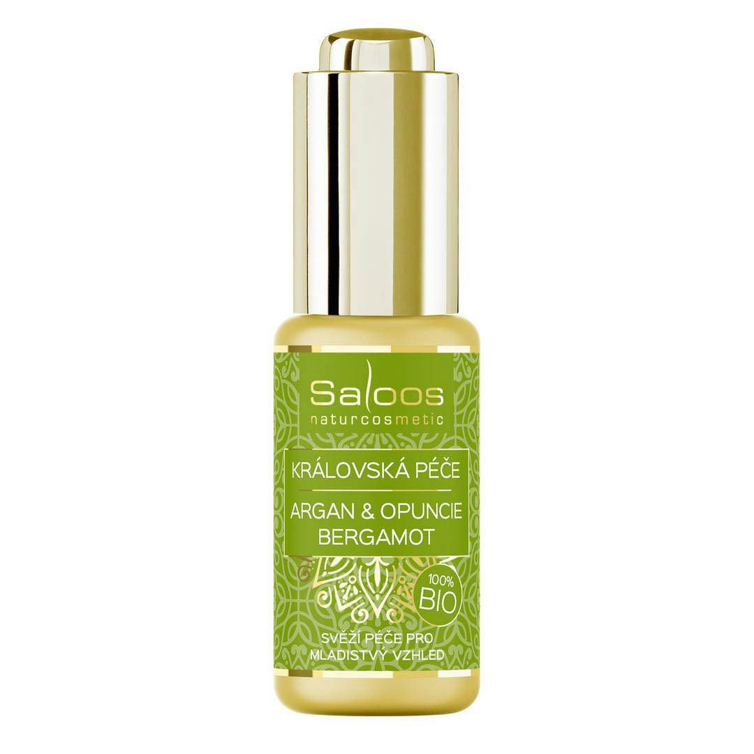 Saloos Královská péče Argan & Opuncie, Bergamot 20 ml