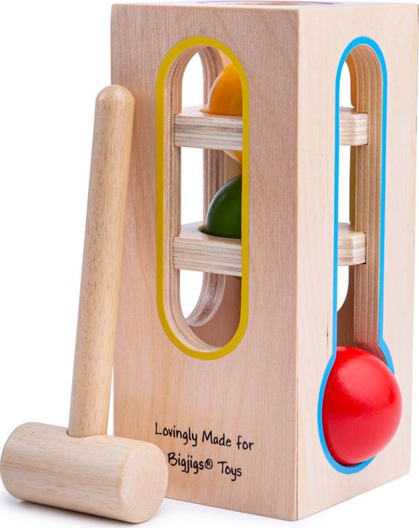 Bigjigs Baby Zatloukačka věž