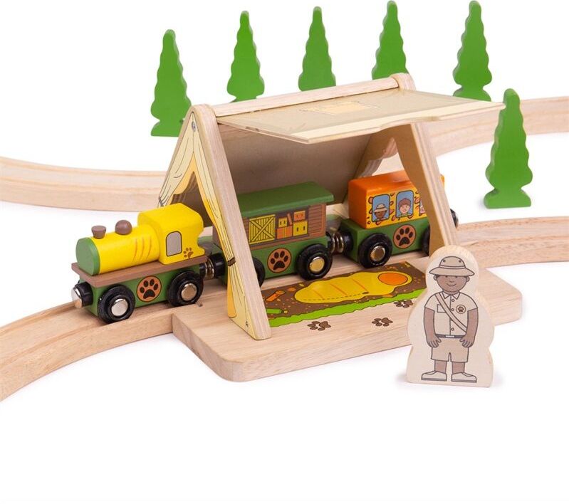Bigjigs Rail Safari stan