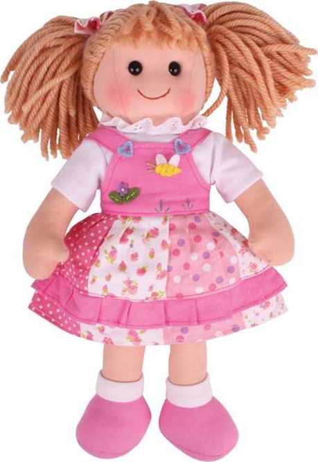 Bigjigs Toys Látková panenka Hayley 34 cm