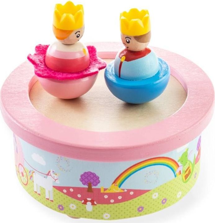 Bigjigs Toys Dřevěná hrací skříňka fantasy