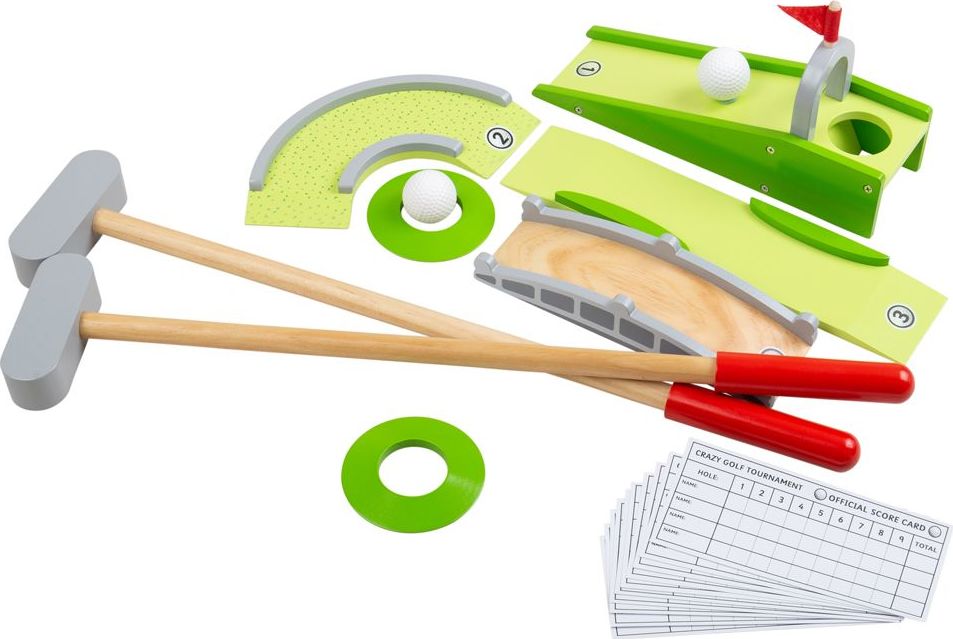Bigjigs Toys Dřevěný Crazy Golf