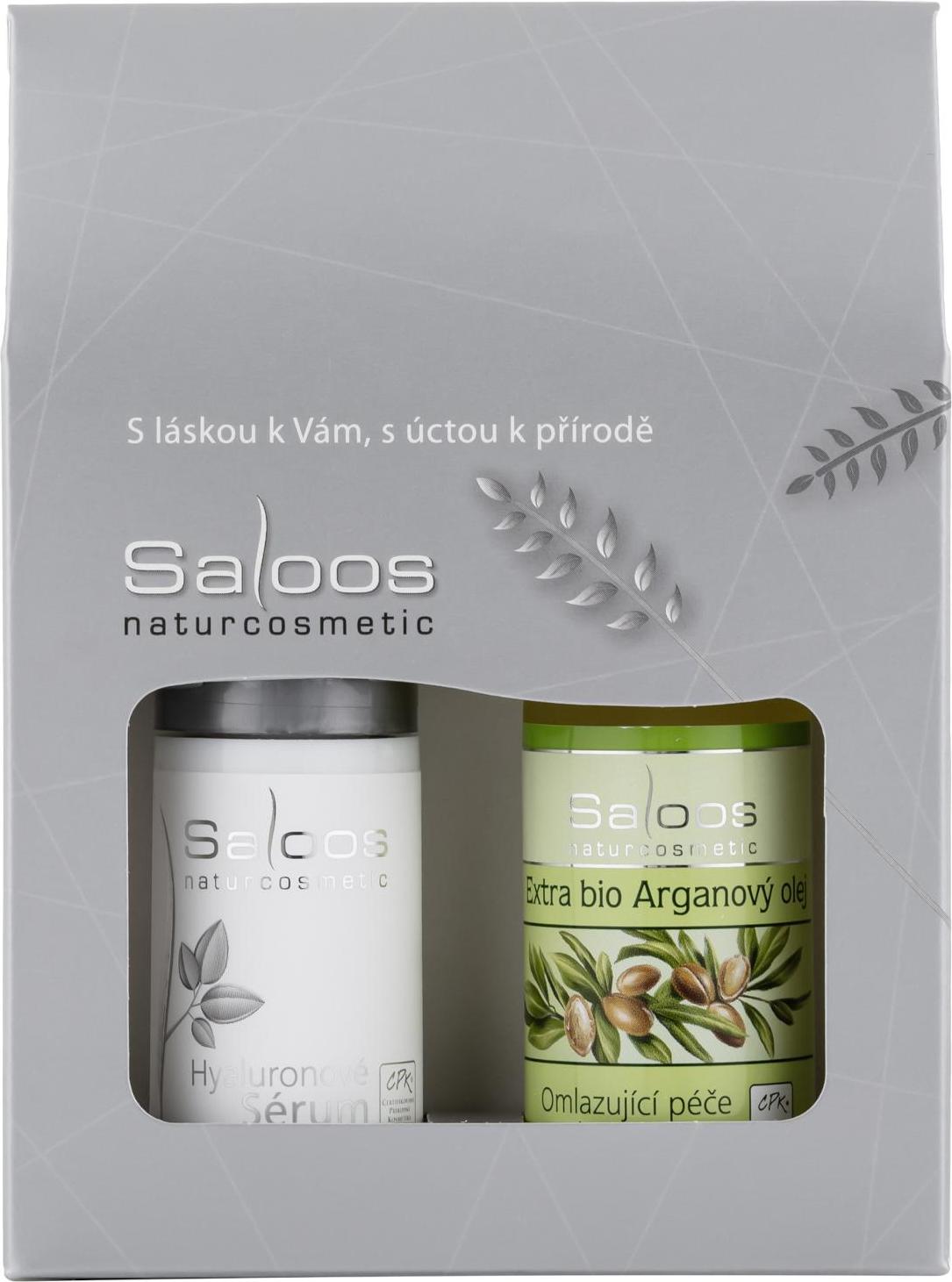 Saloos Argan & Hyaluronové sérum 1 kazeta | Dárkové kazety