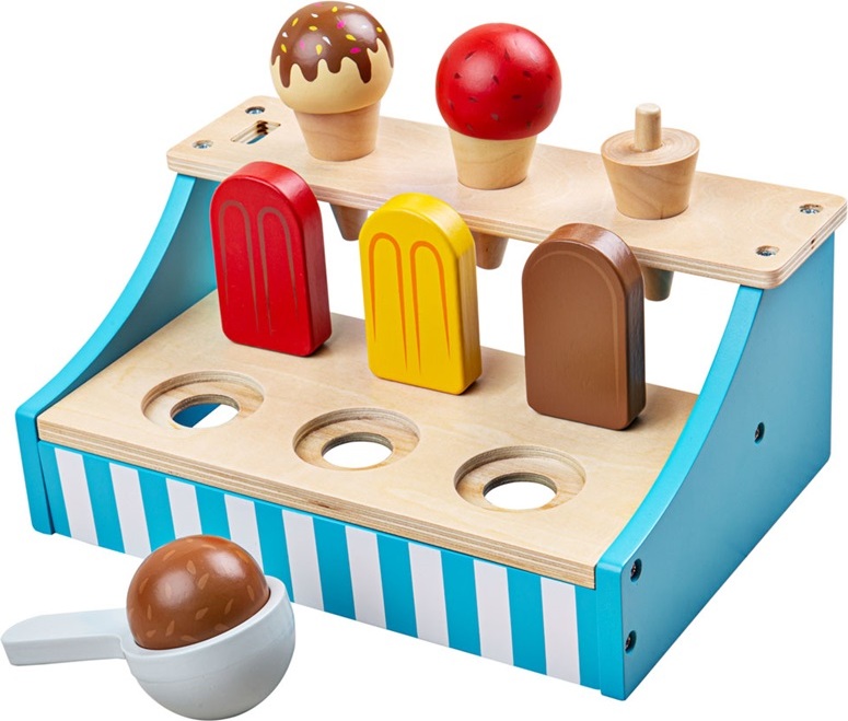 Bigjigs Toys Stojánek se zmrzlinou