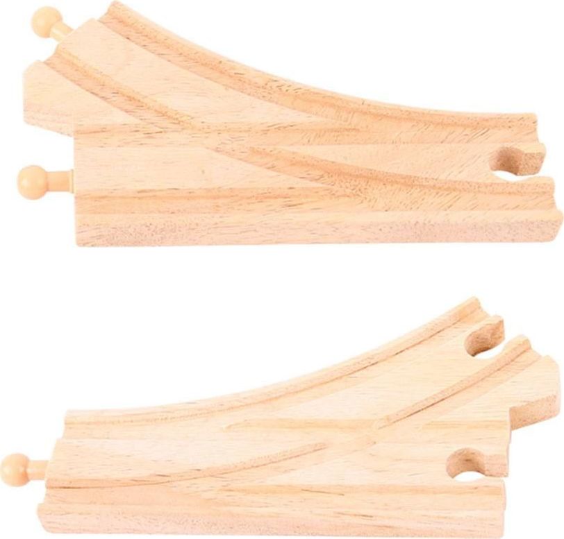 Bigjigs Rail Standartní výhybka 2 ks
